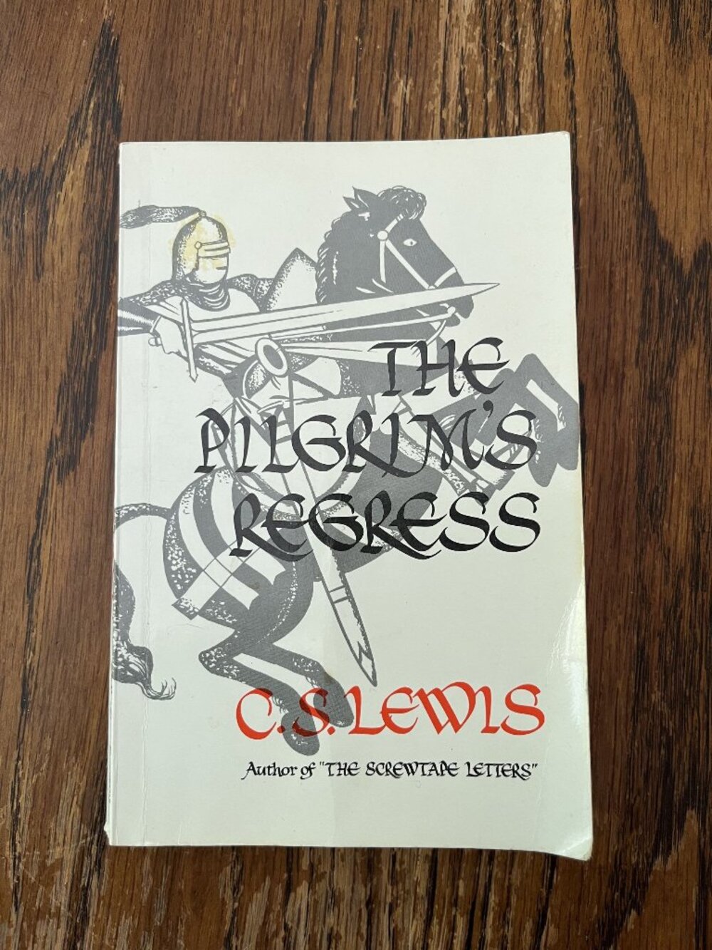 The Pilgrim’s Regress | C.S. Lewis | Vintage paperback